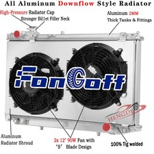 3 Row Radiatorshroud Fan For 91-97 Lexus Gs300toyota Aristo Jzs147 2jz-ge