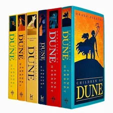 Dune Series By Frank Herbert 6 Books Collection Set - Fiction - Paperback
