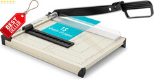 12 Inch Guillotine Paper Cutter Heavy Duty Trimmer 15 Sheet Safety Guard - US