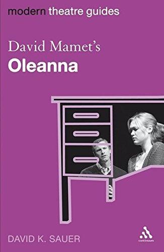 David Mamet's Oleanna (Modern Theatre Guides) - Sauer, David K.