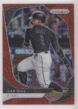 2020 Panini Prizm Red Mojo Prizm 127/149 Isan Diaz #25 Rookie RC 0ad