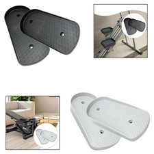 Lot de 2 Pédales pour Stepper, Accessoires Universels pour Appareils de Fitness