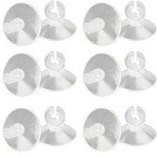 40 PCS Aquarium Suction Cups Clear Fish Tank Hose Clamps Airline Tube Holders