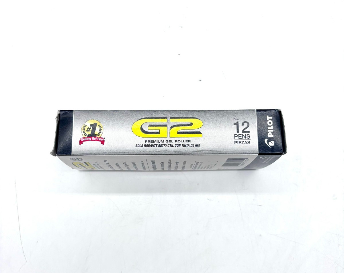 3 Pack -Pilot G2 Retractable Gel Ink Roller Ball Pens/ Fine Point: Black, 36 Pcs