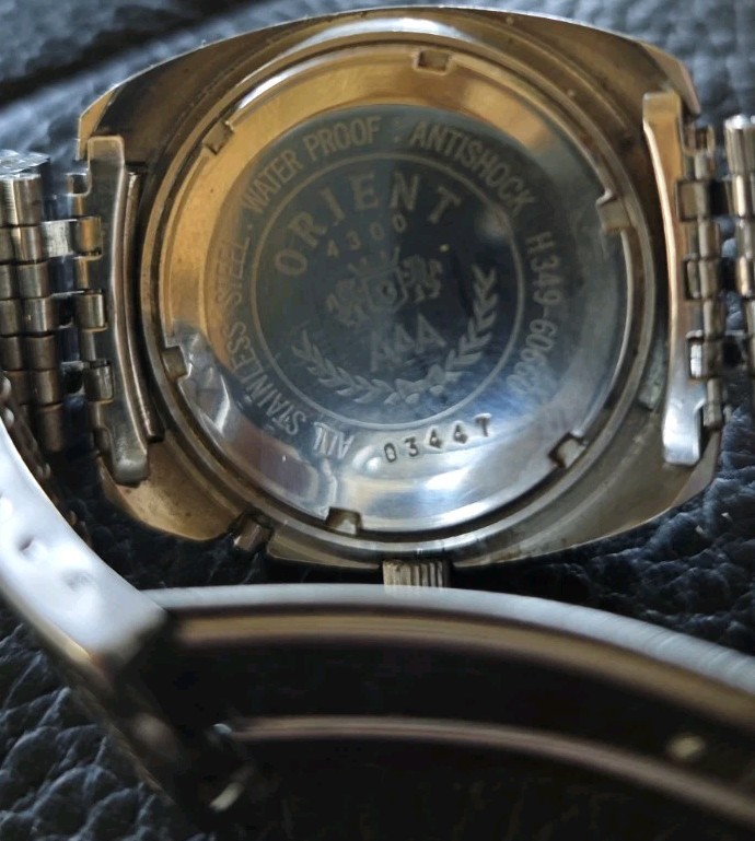 Square Orient Silver Dial Automatic Day Date 36mm… - image 3