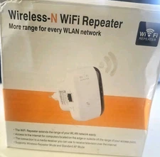 Wireless-N WiFi Repeater - Internet Adapter - 2.4 GHz - WLAN Range Extender