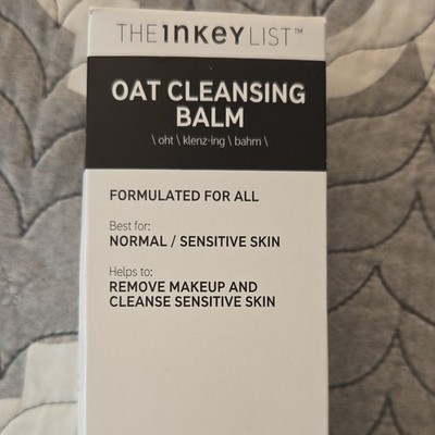 The Inkey List Oat Cleansing Balm Hydrating Cleanser for Normal/Sensitive Skin