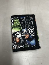 Marvel Avengers Wallet With Keyring, Card Holders  & Zipper Coin Pouch **Rare**
