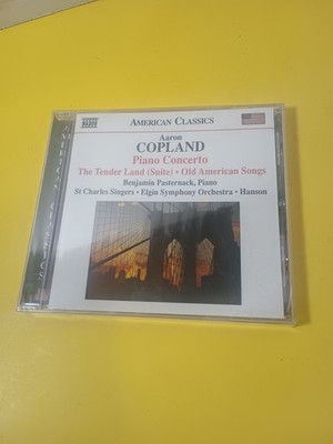 COPLAND: PIANO CONCERTO; THE TENDER LAND (SUITE); OLD AMERICAN Sealed New CD