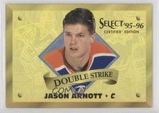 1995-96 Select Certified Edition Double Strike Gold /903 Jason Arnott #8 f7j