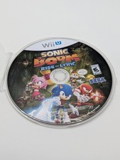 Sonic Boom: Rise of Lyric Nintendo Wii U - Disc Only Tested 