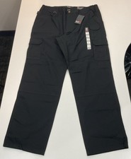 74251 5.11 Tactical Mens Regular Fit Cotton Canvas Cargo Pants 40x34 Black