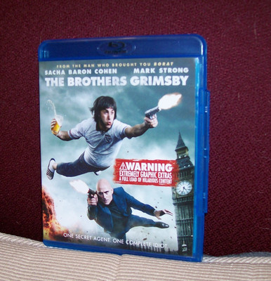 The Brothers Grimsby dvd bluray  rated R  2016 83min.  NEW