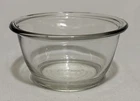 Pyrex 1-2/3 Cup Clear Glass Lipped Bowl 390mL 5” #8200 Made in USA VINTAGE EUC