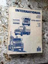 Genuine International S Series Truck Engine Trans Axle Service Manual Cts4201y