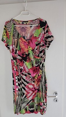 Sommer Kleid von Comma Tolle Farben Gr.40