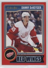 2014-15 O-Pee-Chee Wrapper Redemption Red Border Danny DeKeyser #148 2a8
