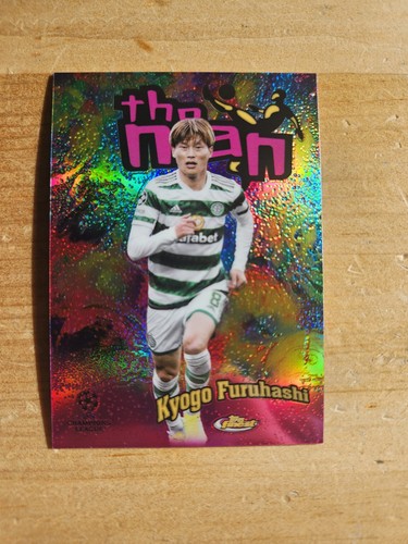 Kyogo Furuhashi 2022-23 Topps Finest UEFA Club Competitions The Man #FTM4