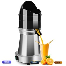 Yuanhao Commercial Electric Citrus Juicer Machine 120V 1400 Rpm 3 Reamers