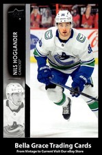 2021-22 Upper Deck Nils Hoglander #174 Vancouver Canucks NHL Hockey 