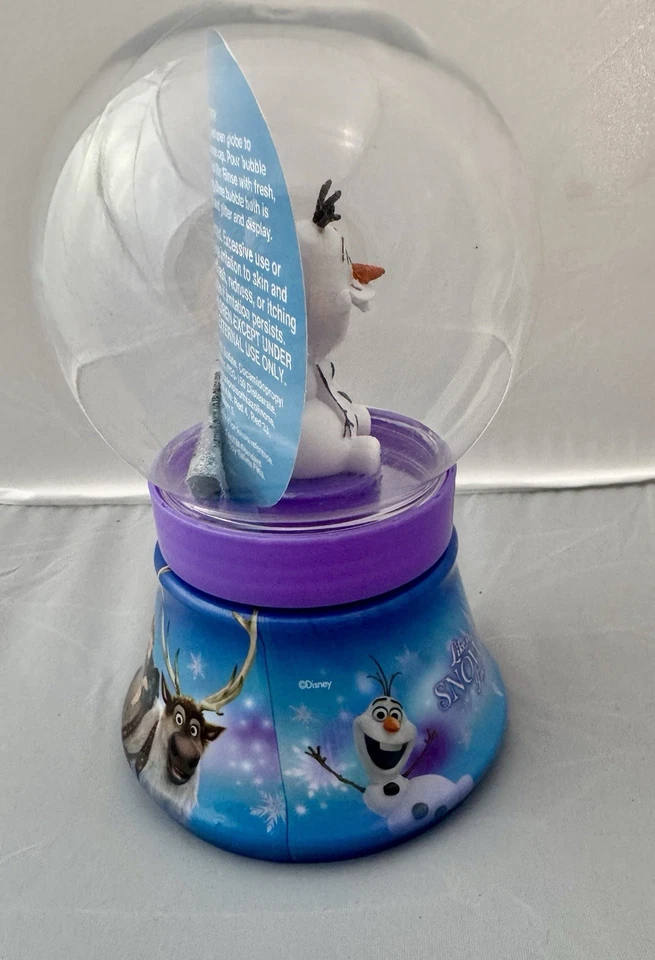 Disney Frozen Olaf Glitter Globe Banho Bolha 8 fl oz – Selado - Imagem 3 de 4