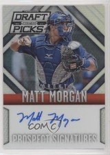 2014 Prizm Perennial Draft Picks Prospect Signatures Silver Matt Morgan Auto sh7