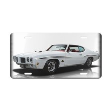 Iconic 1970 Pontiac GTO Judge Classic Vanity Plate - Legendary Muscle Car Metal