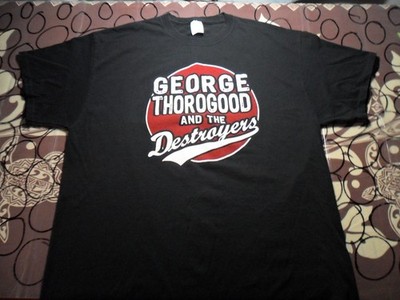 XL George Thorogood And The Destroyers  I Drink Alone Shirt