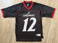 2010 Cincinnati Bearcats #12 Zach Collaros  Adidas Authentic Football Jersey M
