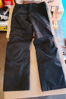 Probiker Motorradhose Gr.58 Schwarz Knieprotektoren Gebraucht Guter Zustand (S1)