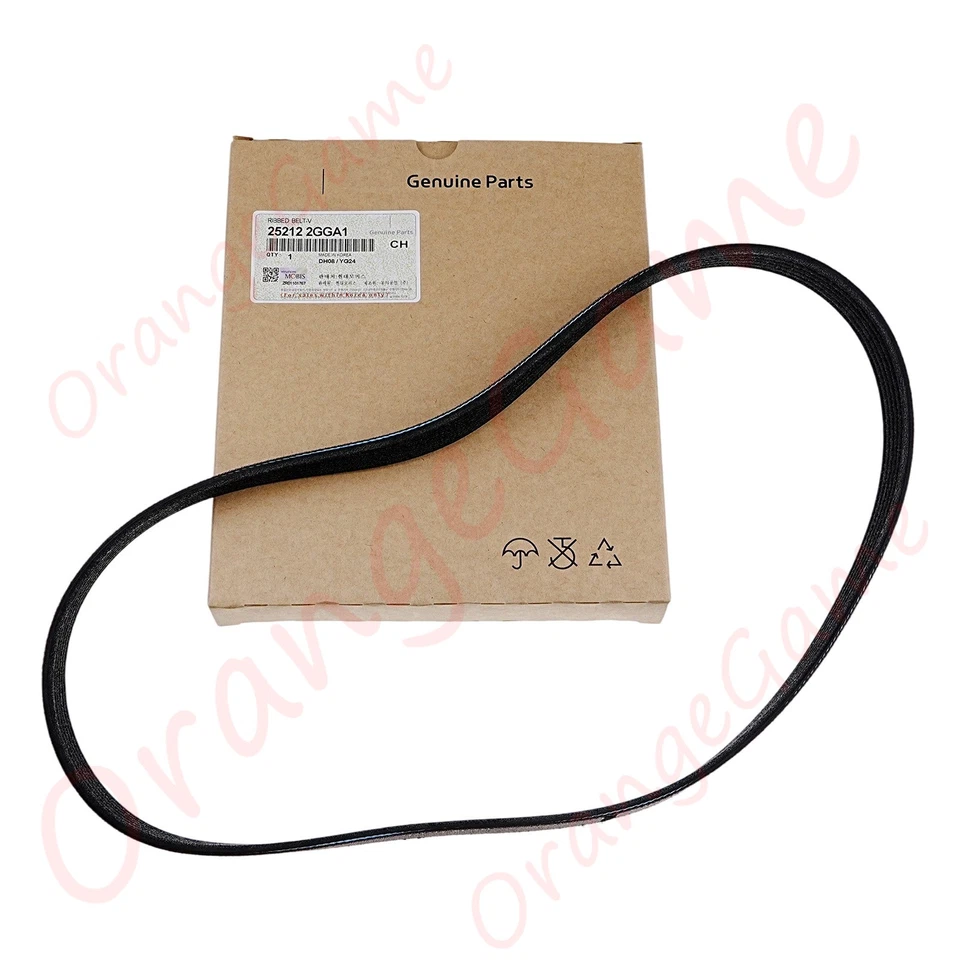 Genuine V-Belt for 2015-2022 Hyundai Kia 2.0L 2.4L Various Models 25212-2GGA1 Foto 2 de 4