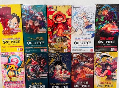 ONE PIECE Card Game Booster Box  [OP-01 02 03 04 05 06 07 08,EB-01,PRB-01] japan