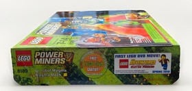 LEGO Power Miners 8189 Magma Mech Retired Open Box