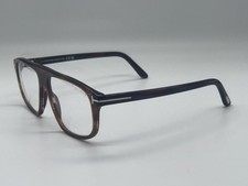 NEW TOM FORD TF 5901-B 050 STRIPED HAVANA AUTHENTIC EYEGLASSES FRAMES 55-15
