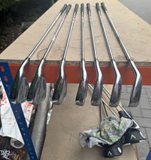 Titleist T350 Iron Set 7 Clubs 5-9 RH Men’s Regular Flex Steel Shafts