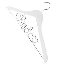 Plastic Wedding Clothes Hanger Bridal Clothing Rack Bride Dress Holder