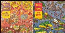 Lot 2 Magic Puzzle Company The Crystal Caves And Th Happy Isles Done Once