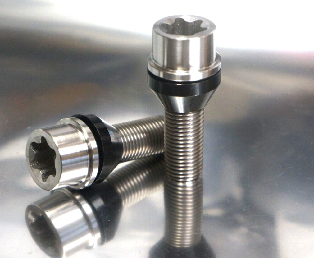 20 set TITANIUM Wheel LUG BOLT Torx 14X1.5 43mm 60 deg Lamborghini