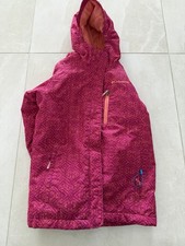 Girls Columbia Omni-Heat Outgrown Ski/Snow Jacket Pink/Salmon Size Medium 10-12