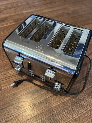 Keenstone Stainless Steel 4-Slice Toaster 1.5'' Wide Slot Excellent Condition