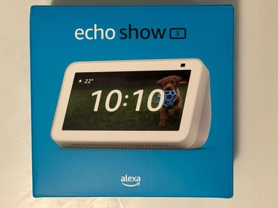 Amazon Echo Show 5 (2. Generation) Smart Display, Alexa, Weiß