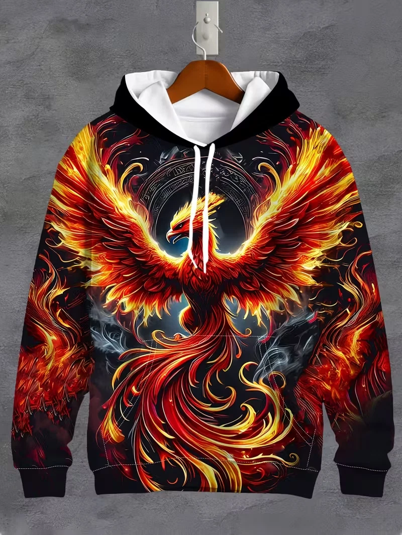 Men's Colorful Sweatshirts Hoodie long sleeve oversized BIG size 6XL