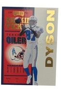 1998 Playoff Contenders Kevin Dyson Gold Rookie Ticket 01/25 #99