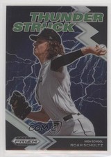 2022 Panini Prizm Draft Picks Thunderstruck Silver Noah Schultz #TH-NS 0x4v