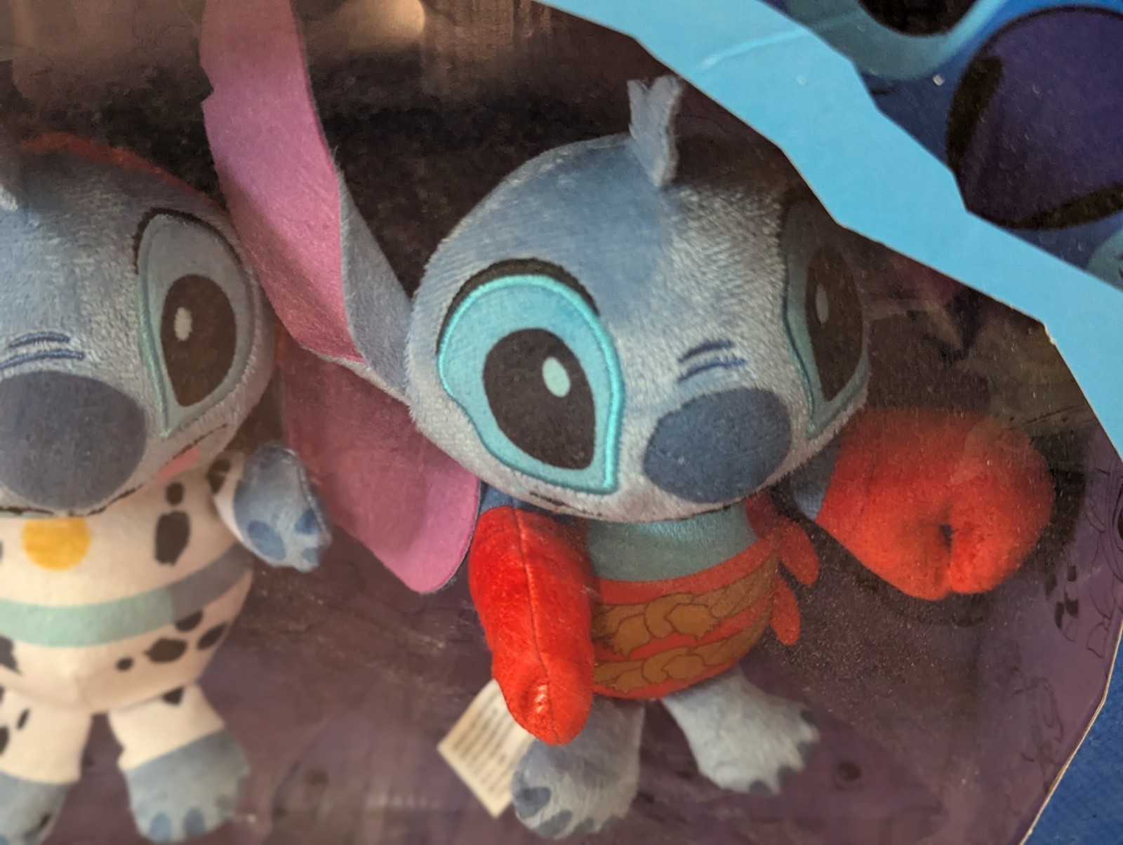 Disney 8.5" Stitch in Costume Plush Collector Set Of 4 Simba Pongo Sebastian