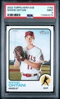 2022 Topps Heritage Shohei Ohtani #150 PSA 9 Mint - Los Angeles Dodgers / Angels