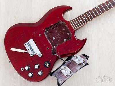 1971 Gibson SG Special Vintage Guitar Cherry w/ P-90s, Case | eBay