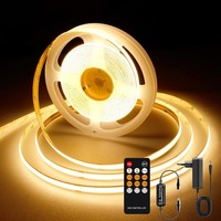 COB LED Streifen 5M Warmweiss 2700K 24V 32