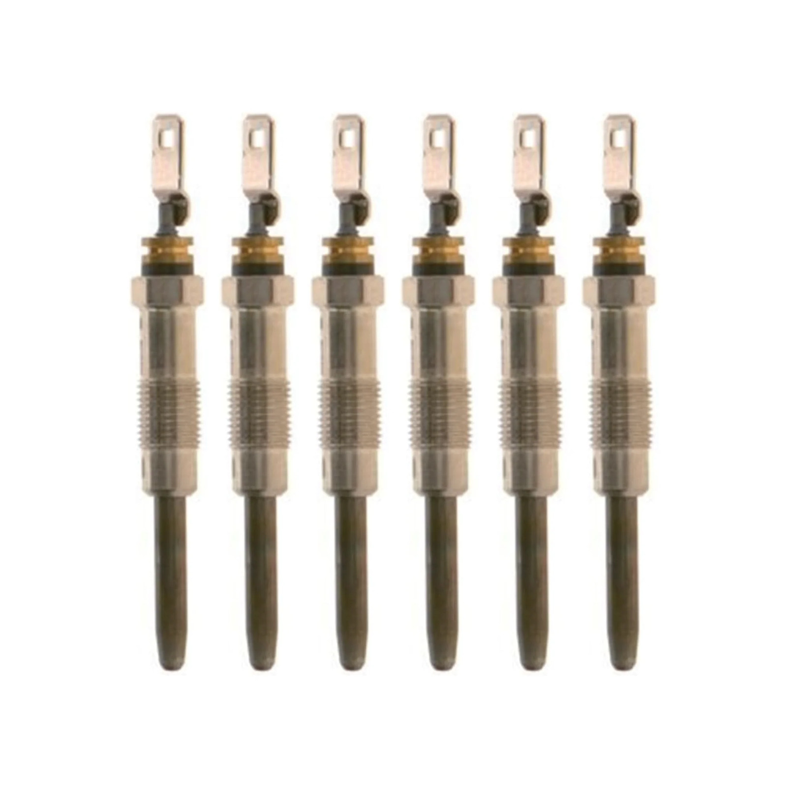 Pack of 6 Diesel Glow Plug for Buick Cadillac Chevrolet Bosch 0250202126