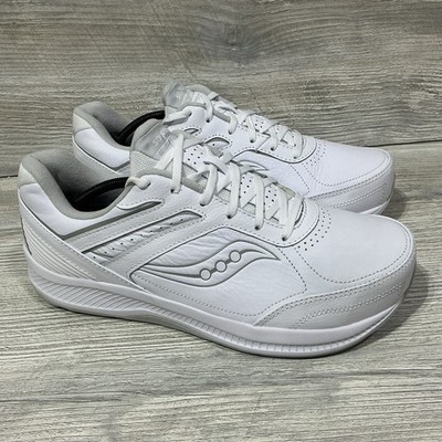 SAUCONY‎ MEN\'S ECHELON WALKER 3 WHITE 9 XWIDE  SLIP RESISTANT New SAUCONY MEN main image 3